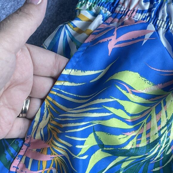 Athletic Works Running Shorts Womens Plus Size XXL 2X Floral Tropical Lined - Picture 4 of 12